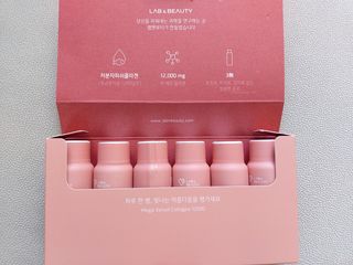 랩앤뷰티 메가 벨벳 콜라겐 12000 — 5점을 준 리뷰어가 2021년 5월 올린 사용 사진