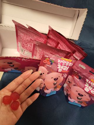 [팔도] 잔망루피젤리 믹스베리맛 42g 8개 — 5점을 준 리뷰어가 2022년 3월 올린 사용 사진
