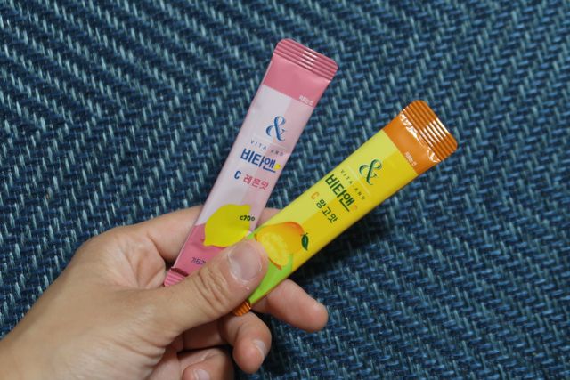 비타앤C 레몬맛, 망고맛 리뷰 사진