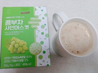 참앤들황토농원 7가지 맛! 탄산 톡톡! 스파클링! 데이앤 콤부차 7종 10포 1박스씩 ★총 7박스★ — 5점을 준 리뷰어가 2023년 2월 올린 사용 사진