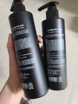 웰피아생활건강 웰피아 올인원 남성화장품 옴므페론 — 5점을 준 리뷰어가 2023년 5월 올린 사용 사진