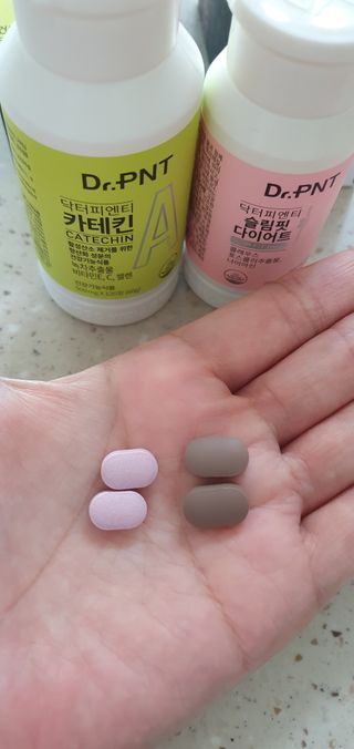 닥터피엔티 [Dr.PNT] 건강한 다이어트, 기능성 원료로 시작! 슬림핏 다이어트+카테킨 [1개월분] — 5점을 준 리뷰어가 2022년 12월 올린 사용 사진