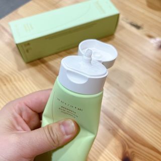 스킨큐어 산다화 울트라 젠틀 약산성 세안제 — 5점을 준 리뷰어가 2023년 3월 올린 사용 사진