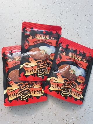 불타 지옥불카레 불지옥맛 180g x 3봉 — 5점을 준 리뷰어가 2021년 6월 올린 사용 사진