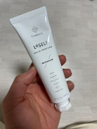 탐니크 러셀브 우먼 솔리드 퍼퓸 — 5점을 준 리뷰어가 2021년 1월 올린 사용 사진