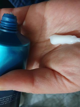 헤어플러스 단백질탈모샴푸 500ml+단백질본드앰플 145ml — 5점을 준 리뷰어가 2021년 3월 올린 사용 사진