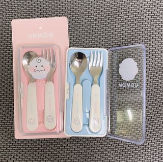 유비맘 스푼포크 케이스 세트 1+1 _컬러랜덤 발송 — 5점을 준 리뷰어가 2020년 12월 올린 사용 사진