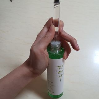 에클리스 피어나 스킨토너 — 5점을 준 리뷰어가 2022년 1월 올린 사용 사진