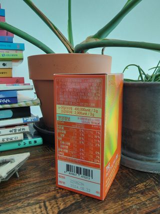 [닥터루템]맛있는 파인애플맛 과채효소 THE파이토엔자임365 1box (30포) — 4.5점을 준 리뷰어가 2022년 10월 올린 사용 사진