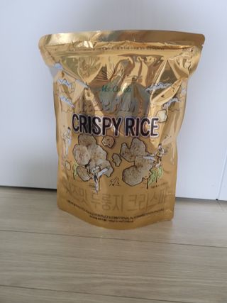 미즈꼬레아 치즈맛 누룽지크리스피 — 5점을 준 리뷰어가 2022년 3월 올린 사용 사진