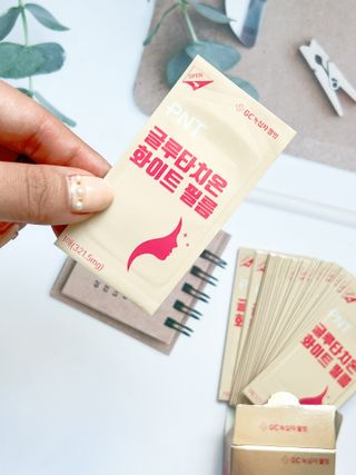 피엔티 [PNT 글루타치온 화이트 필름] 화이트 이너뷰티를 위한 관리템(1개월분) — 5점을 준 리뷰어가 2023년 5월 올린 사용 사진