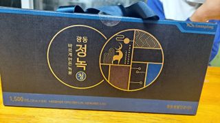 광동생활건강 [광동] 바르게 만든 녹용, 광동정녹청 30포. — 5점을 준 리뷰어가 2022년 1월 올린 사용 사진