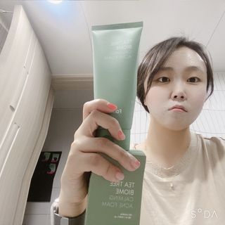 팜스테이 티트리 바이옴 카밍 아크네 폼 — 4점을 준 리뷰어가 2022년 4월 올린 사용 사진