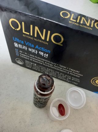 올리닉 울트라비타액션 — 5점을 준 리뷰어가 2021년 10월 올린 사용 사진