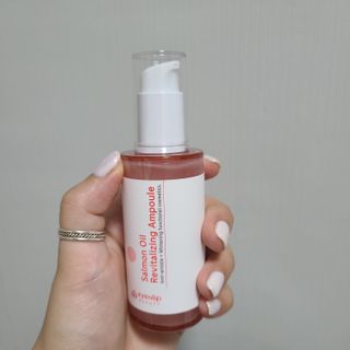 아이앤립 / EYENLIP 아이앤립 연어오일 리바이탈라이징 토너+앰플+크림 3종 세트 — 4점을 준 리뷰어가 2021년 6월 올린 사용 사진
