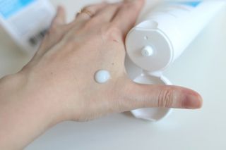 랑벨 수퍼내츄럴 아쿠아 수딩 크림 100ml — 5점을 준 리뷰어가 2022년 5월 올린 사용 사진