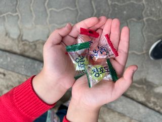 청포도캔디 복숭아캔디 — 5점을 준 리뷰어가 2022년 11월 올린 사용 사진