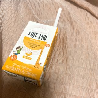 메디웰 페디아드링크 미니 바나나맛 — 5점을 준 리뷰어가 2022년 8월 올린 사용 사진