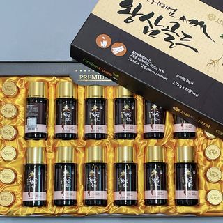서울약사신협_프리미엄황삼골드_3.75g x 12환+75mgx12병 — 5점을 준 리뷰어가 2021년 1월 올린 사용 사진