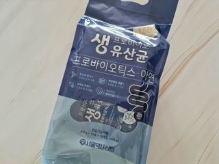 서울약사신협_프로바이오 생유산균 2.5g 160포 — 5점을 준 리뷰어가 2021년 7월 올린 사용 사진