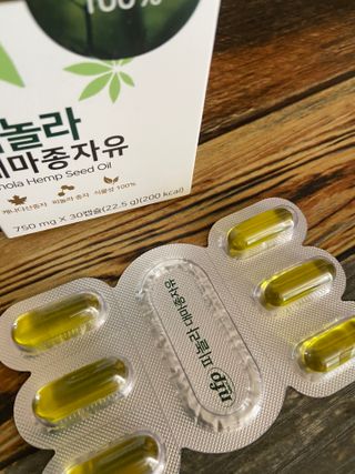 nfp 피놀라 대마종자유 — 5점을 준 리뷰어가 2021년 5월 올린 사용 사진