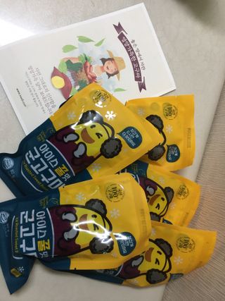 해뜨온 간편달콤 아이스 꿀맛군고구마80gx10개 — 5점을 준 리뷰어가 2021년 10월 올린 사용 사진