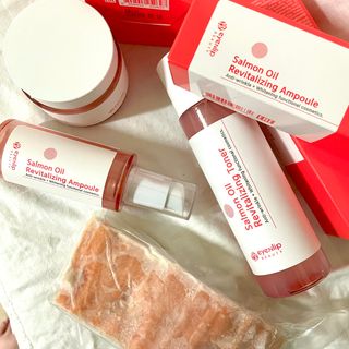 아이앤립 / EYENLIP 아이앤립 연어오일 리바이탈라이징 토너+앰플+크림 3종 세트 — 5점을 준 리뷰어가 2021년 7월 올린 사용 사진