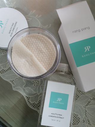 랑팡 병풀추출물150ml+어성초추출물150ml+스킨빅패드60매 — 5점을 준 리뷰어가 2021년 10월 올린 사용 사진