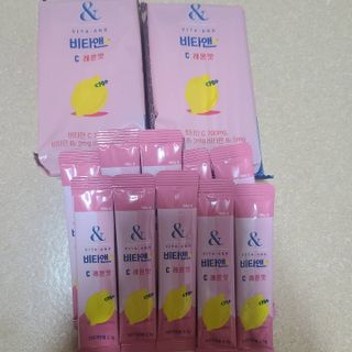 비타앤C 레몬맛, 망고맛 — 5점을 준 리뷰어가 2021년 4월 올린 사용 사진