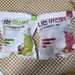 수플먼트 나는 마신닭!! 닭가슴살 주스키트, 먹기 힘들었던 닭가슴살 이제는 마시자 — 5점을 준 리뷰어가 2023년 3월 올린 사용 사진