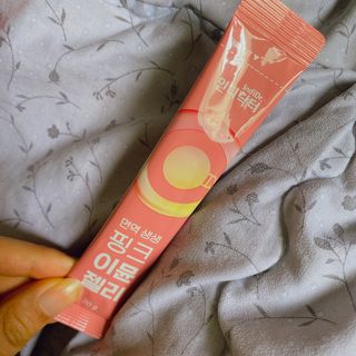 [인디닥터] 면역 생생 핑크 이뮨 젤리 — 5점을 준 리뷰어가 2022년 4월 올린 사용 사진
