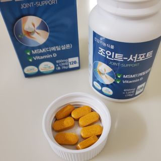 에이치알팜 조인트-서포트 보스웰리아 MSM 650mg x 120정 — 5점을 준 리뷰어가 2021년 6월 올린 사용 사진