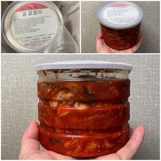 셰프애찬 별미김치 굴겉절이 1kg — 5점을 준 리뷰어가 2022년 12월 올린 사용 사진