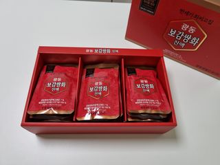 광동생활건강 [광동]진하고 깊은 풍미, 광동 보감쌍화진액 100mL * 18포 — 5점을 준 리뷰어가 2024년 6월 올린 사용 사진