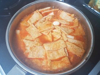 응큼떡볶이 — 3점을 준 리뷰어가 2021년 3월 올린 사용 사진