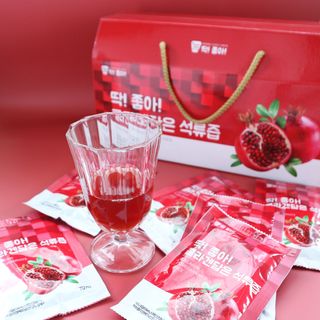 미쁨생활건강 콜라겐 담은 석류즙 70ml x 30포 — 4.5점을 준 리뷰어가 2021년 9월 올린 사용 사진