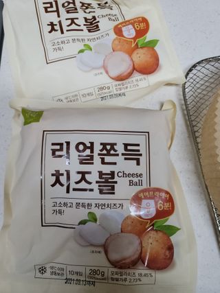 가치식탁 리얼쫀득치즈볼 — 5점을 준 리뷰어가 2021년 2월 올린 사용 사진