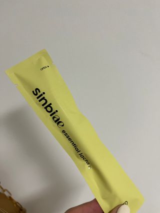 신비애(sinbiae) [신비애] 에센셜 락토 7개입 — 5점을 준 리뷰어가 2022년 9월 올린 사용 사진