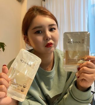 보의당 왕혜문 체감다이어트 — 5점을 준 리뷰어가 2021년 10월 올린 사용 사진