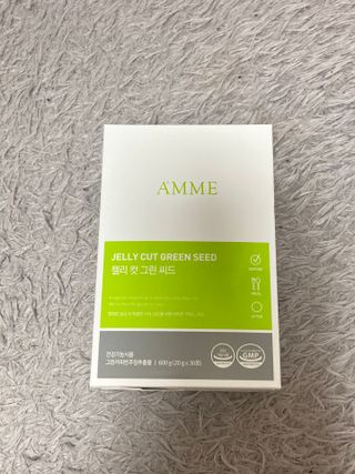 아므_이너뷰티 아므 젤리 컷 그린 씨드 10개입 — 5점을 준 리뷰어가 2021년 3월 올린 사용 사진