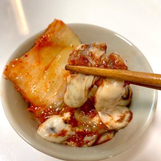 셰프애찬 별미김치 굴겉절이 1kg — 5점을 준 리뷰어가 2022년 12월 올린 사용 사진