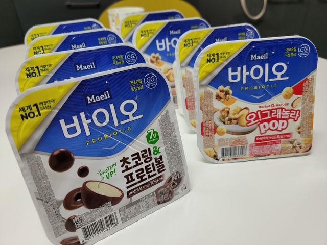 LIVE 매일바이오 토핑요거트 리뷰 사진