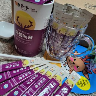 [몸엔용] 전국 이마트 런칭 신상, 아침을 깨우는 녹용 아침녹용 10g x 28포 — 5점을 준 리뷰어가 2021년 7월 올린 사용 사진