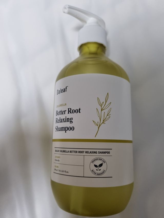 달리프 클로렐라 베러 루트 릴렉싱 샴푸 500ml 리뷰 사진