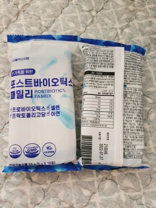 서울약사신협_포스트바이오틱스패밀리_5g x 100포 — 5점을 준 리뷰어가 2021년 5월 올린 사용 사진