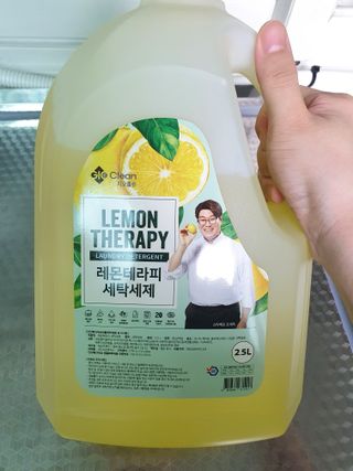 지오클린 레몬테라피 액체세제 2.5L 4개 — 5점을 준 리뷰어가 2022년 8월 올린 사용 사진