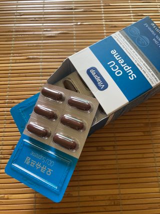 뉴트리션팩토리 비타프렙 오큐슈프림 루테인 오메가3 1050mg — 5점을 준 리뷰어가 2021년 8월 올린 사용 사진