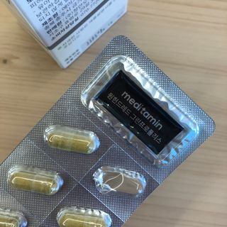 메디타민 원헌드레드 그린프로폴리스 — 5점을 준 리뷰어가 2021년 9월 올린 사용 사진