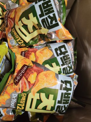 맛있게 채우는 단백질 12g, 닥터유 단백질칩 — 5점을 준 리뷰어가 2023년 12월 올린 사용 사진