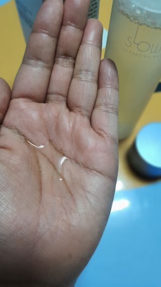 슬로우 스킨스 슬로우 화산송이 클렌징 워터 — 5점을 준 리뷰어가 2021년 4월 올린 사용 사진